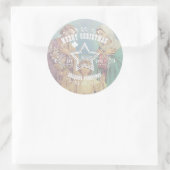 クリスマスホーリーファミリー – ステッカー (バッグ)