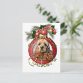 クリスマスホールのデッキ – カクテル シーズンポストカード (スタンド正面)