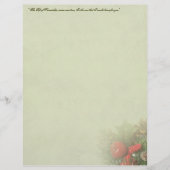 クリスマスホールピースの中心にある文房具 (正面)