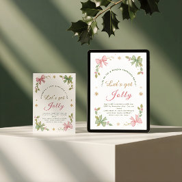 クリスマスボウすてきをお洒落ゲット – 折り畳み シーズンカード