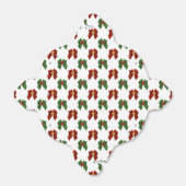 クリスマスボウのパターンは好意ボックスを取り出す フェイバーボックス (折り畳みなし)