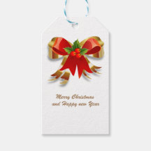 クリスマスボウギフトラベル