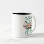 クリスマスボウクリスマスジンジャーパンボウフェスティバル ツートーンマグカップ (正面右)