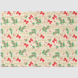 クリスマスボウズとホリー 薄葉紙