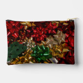 クリスマスボウズカラフルフェスティバルホリデイ アクセサリーポーチ (裏面)