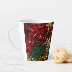 クリスマスボウズカラフルフェスティバルホリデイ カフェラテマグ
