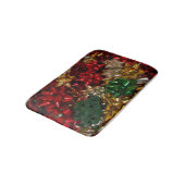 クリスマスボウズカラフルフェスティバルホリデイ バスマット (アングル)