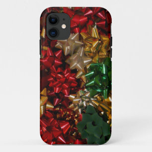 クリスマスボウズカラフルフェスティバルホリデイ iPhone 11 ケース