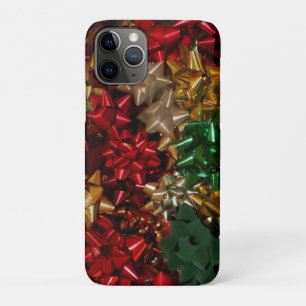クリスマスボウズカラフルフェスティバルホリデイ iPhone 11 PROケース