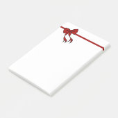 クリスマスボウポストItノート贈り物 ポストイット (アングル)