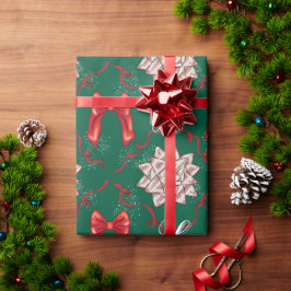 クリスマスボウラッピングペーパー ラッピングペーパー