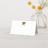 クリスマスボウ座席表 プレイスカード (正面)