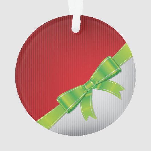 クリスマスボウ オーナメント (裏面)