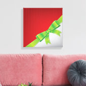 クリスマスボウ キャンバスプリント (インサイチュ (リビング))