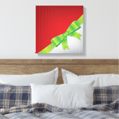 クリスマスボウ キャンバスプリント (インサイチュ (寝室))