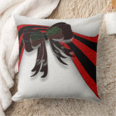 クリスマスボウ –  クッション (ブランケット)