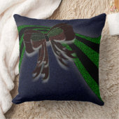 クリスマスボウ –  クッション (ブランケット)