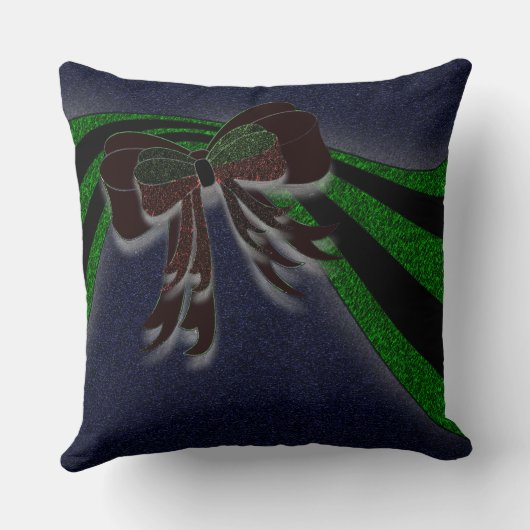 クリスマスボウ –  クッション (裏面)