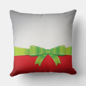 クリスマスボウ クッション (裏面)
