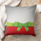 クリスマスボウ クッション (ブランケット)