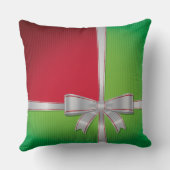 クリスマスボウ クッション (裏面)