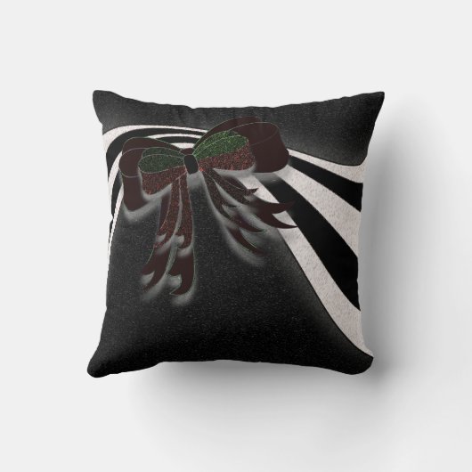 クリスマスボウ – クッション (裏面)