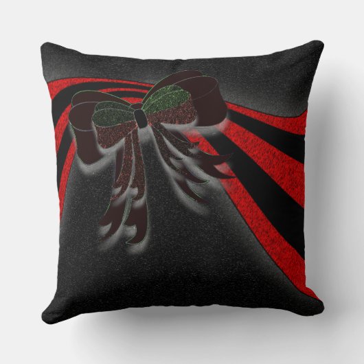 クリスマスボウ –  クッション (裏面)