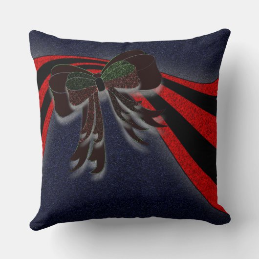 クリスマスボウ –  クッション (裏面)