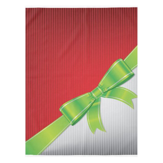 クリスマスボウ テーブルクロス (正面)
