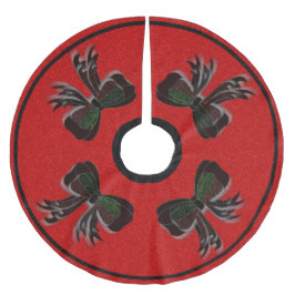 クリスマスボウ – ブラッシュドポリエステルツリースカート