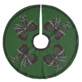 クリスマスボウ – ブラッシュドポリエステルツリースカート