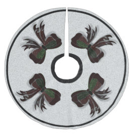 クリスマスボウ – ブラッシュドポリエステルツリースカート