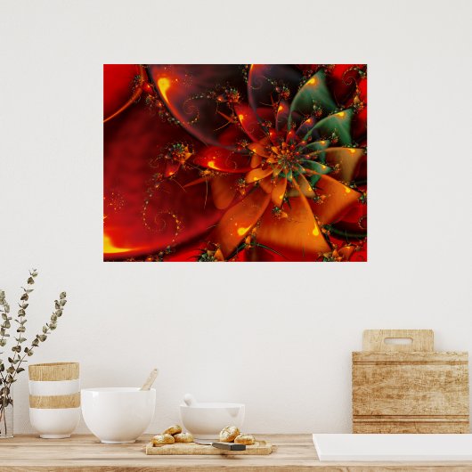 クリスマスボウ ポスター (キッチン)