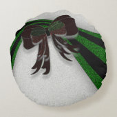 クリスマスボウ – ラウンドクッション (裏面)