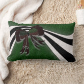 クリスマスボウ –  ランバークッション (ブランケット)