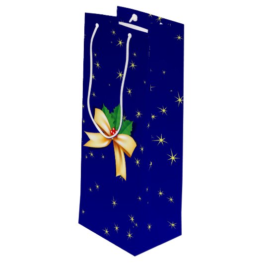 クリスマスボウ ワインギフトバッグ (裏面アングル)