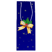 クリスマスボウ ワインギフトバッグ (正面)