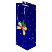 クリスマスボウ ワインギフトバッグ (正面アングル)