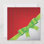 クリスマスボウ 招待状 (正面)