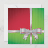 クリスマスボウ 招待状 (正面)