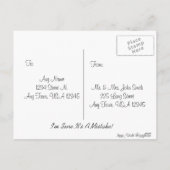 クリスマスボクサー シーズンポストカード (裏面)