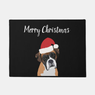 クリスマスボクサー ドアマット