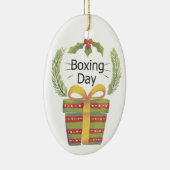 クリスマスボクシングの日 セラミックオーナメント (右)
