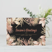 クリスマスボタニカルフラット シーズンカード (スタンド正面)
