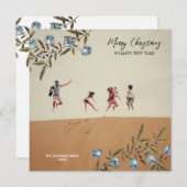 クリスマスボタニカルベルズホリデーファミリーフォト (正面/裏面)