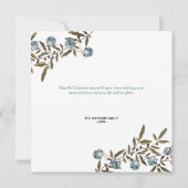 クリスマスボタニカルベルズホリデーファミリーフォト (裏面)