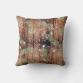 クリスマスボタニカル木製板 クッション (裏面)