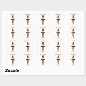 クリスマスボックス祭り スクエアシール (シート)