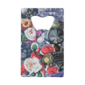 クリスマスボトルオープナーハッピーフレンズおもしろい クレジットカード栓抜き (裏面)