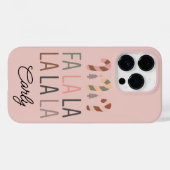 クリスマスボホピンク Case-Mate iPhoneケース (裏面 (横))